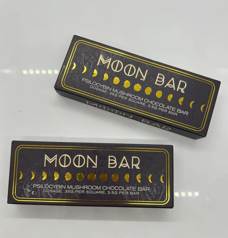 Moon Bar Magic Mushroom White Chocolate Bar